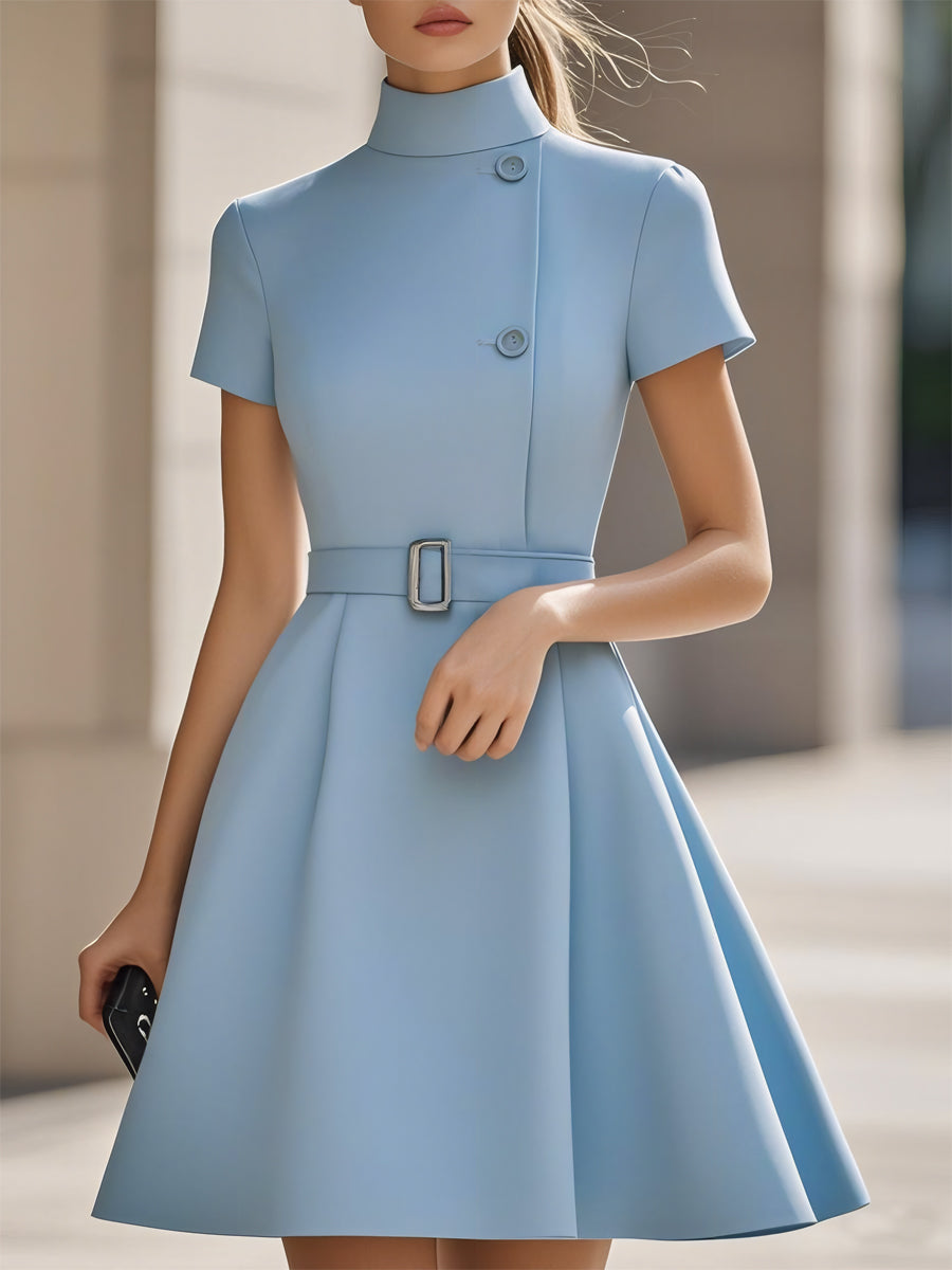 Lucrezia | Elegant Japanese Style Short Dress
