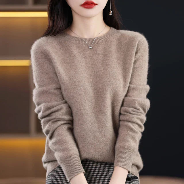 Julieta | Knitted Crew Neck Jumper