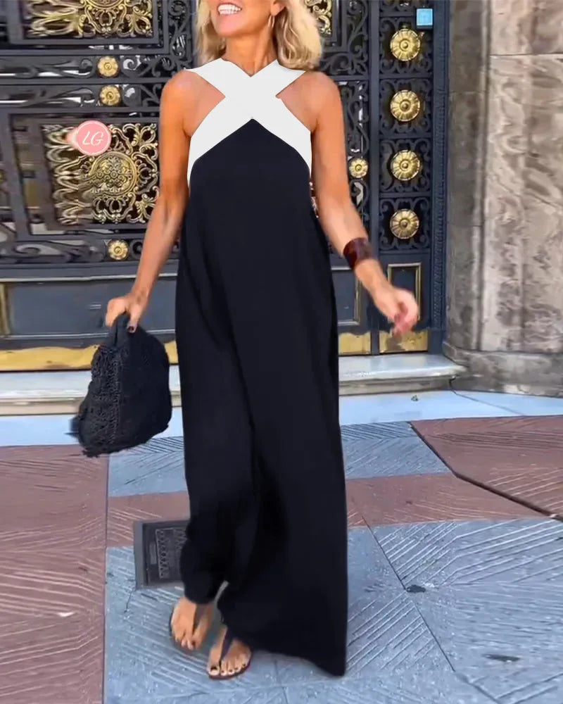 Oakley | Sleeveless Long Dress