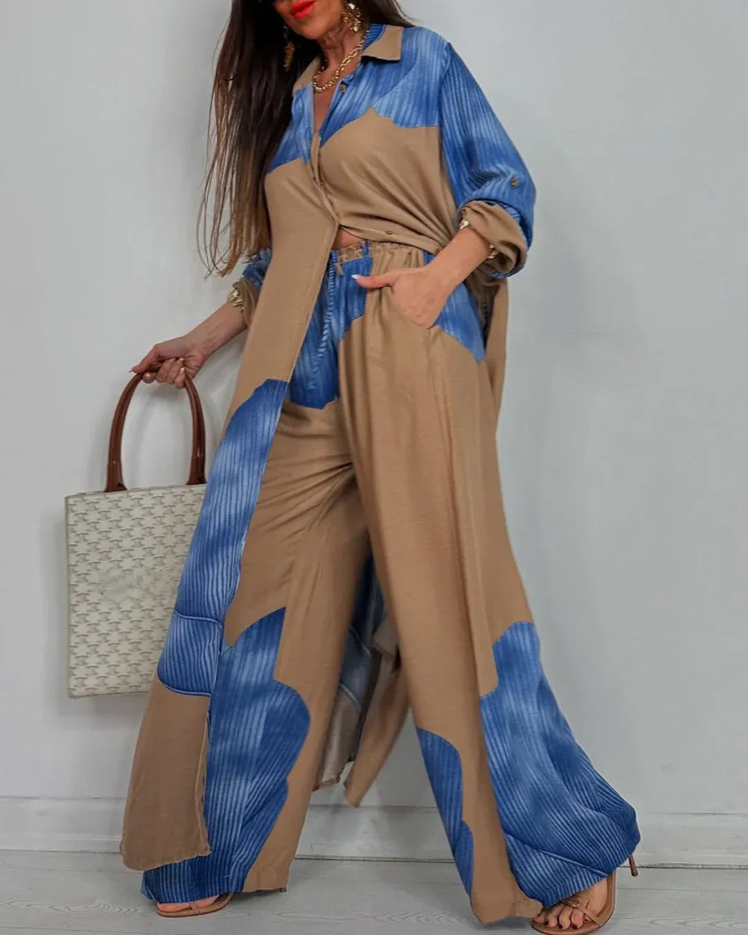 Edali | Comfortable Trousers And Shirt Set