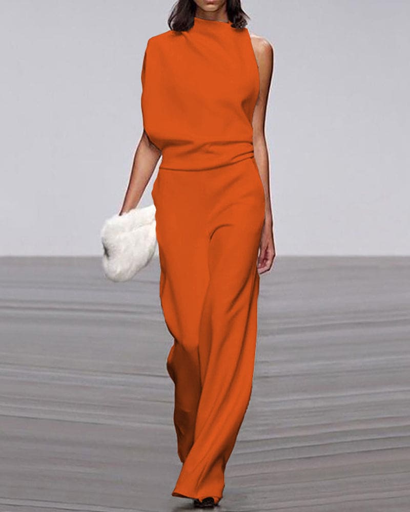 Kate | Elegant High Neck Jumpsuit