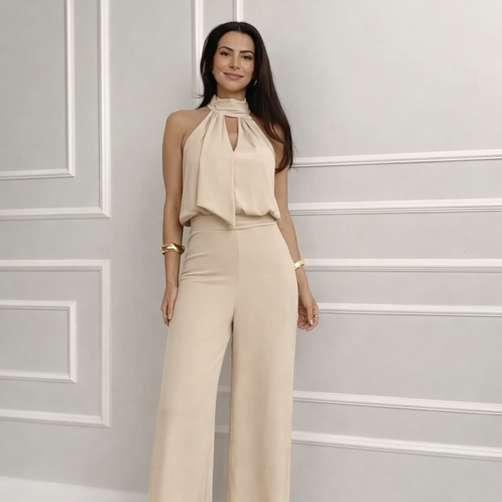 Karen | Elegant Wide-Leg Jumpsuit