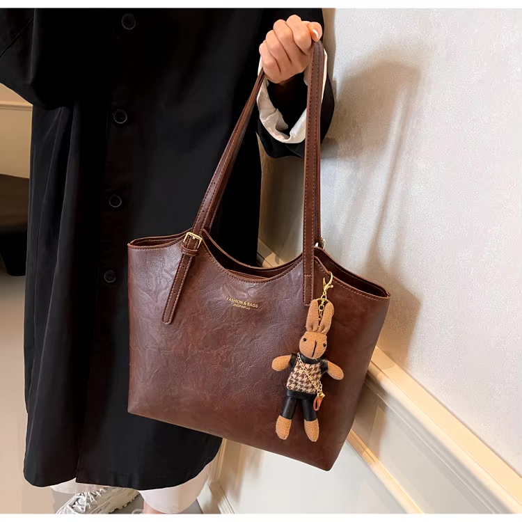Cecilia | Rustic Edge Tote Bag