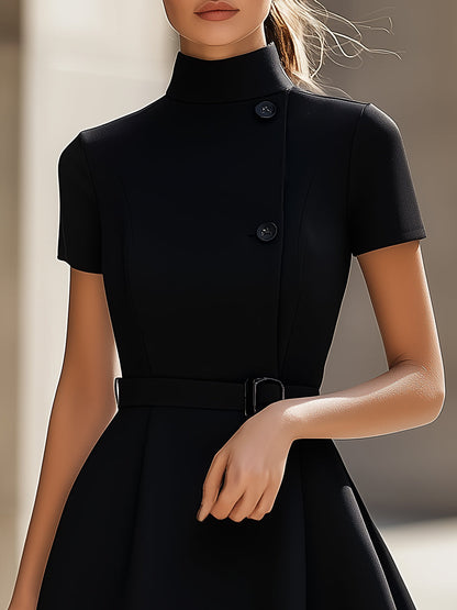 Lucrezia | Elegant Japanese Style Short Dress