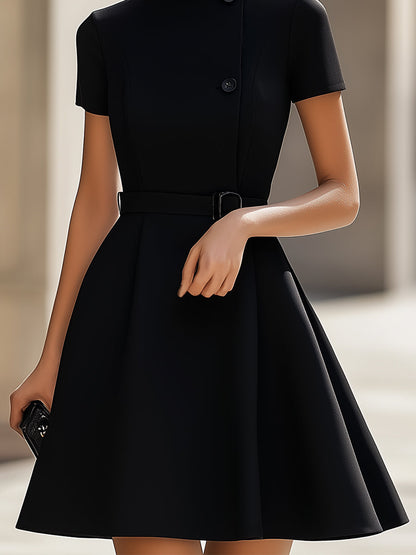 Lucrezia | Elegant Japanese Style Short Dress