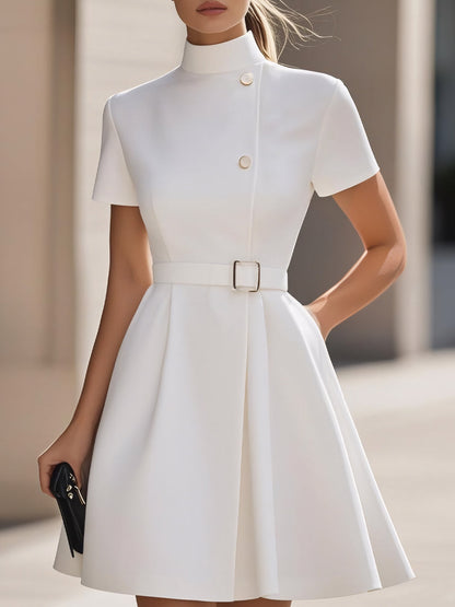 Lucrezia | Elegant Japanese Style Short Dress