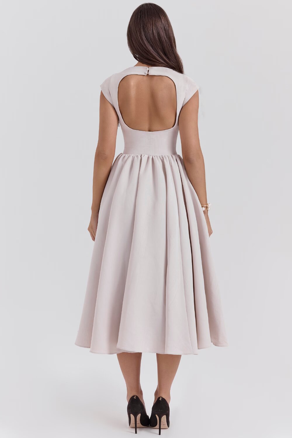 Aspen | High Waist Midi Dress