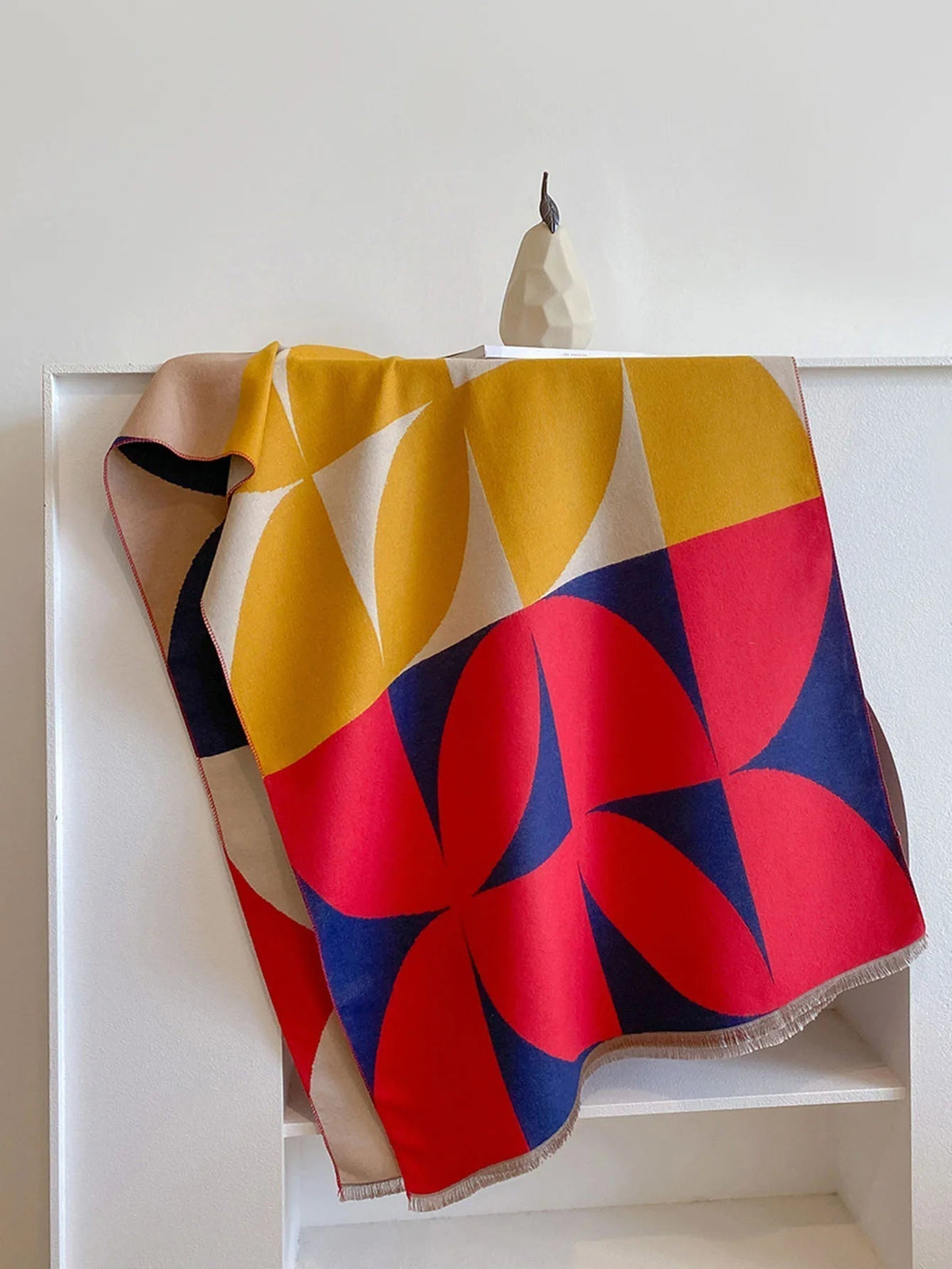 Women's Reversible Cashmere Scarf, Winter Wrap - view 6