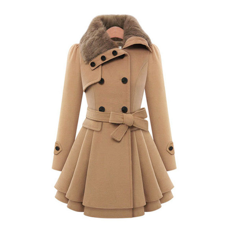 Women's Vintage Trench Coat, Belted - view 2
