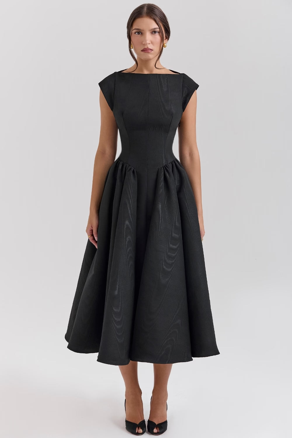 Aspen | High Waist Midi Dress