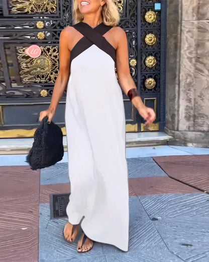 Oakley | Sleeveless Long Dress
