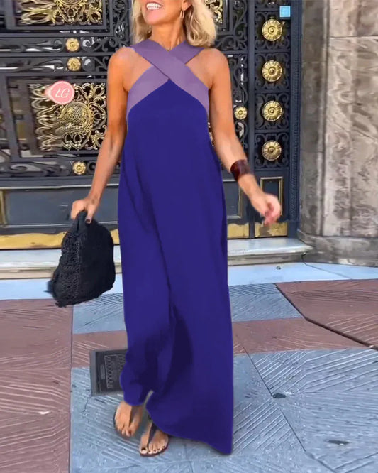 Oakley | Sleeveless Long Dress