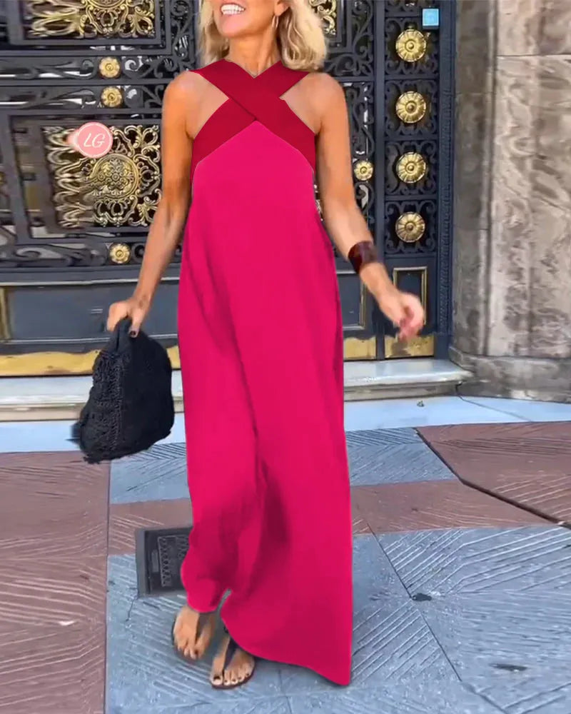 Oakley | Sleeveless Long Dress