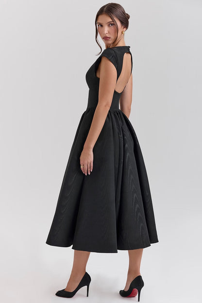 Aspen | High Waist Midi Dress