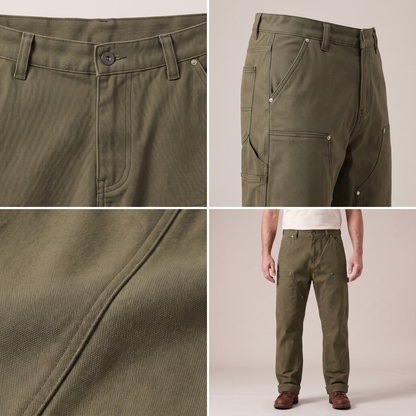 Men's Straight-Leg Trousers, Cargo - view 8