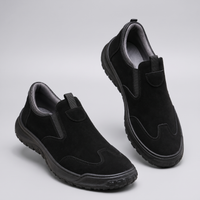 Women's Slip-On Walking Shoes, Suede-Look Comfort Sneakers