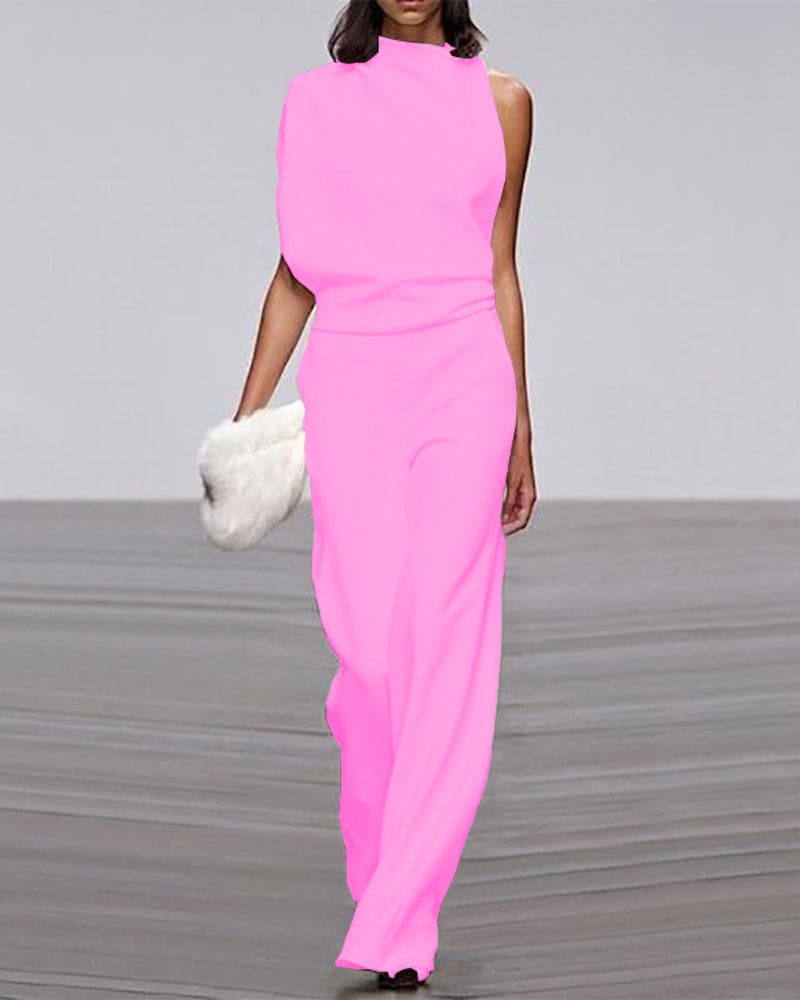 Kate | Elegant High Neck Jumpsuit