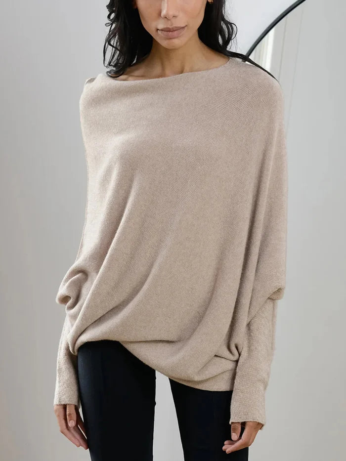 Marce | Asymmetric Draped Jumper