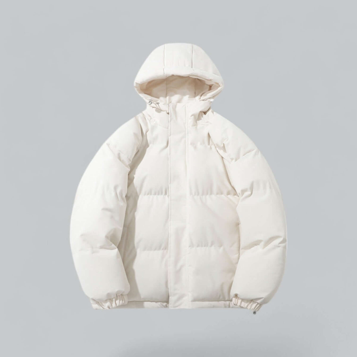 Men's Quilted Puffer Jacket with Hooded and Padded - view 6