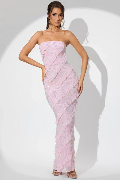 Dulce | Maxi Dress With Ruffles