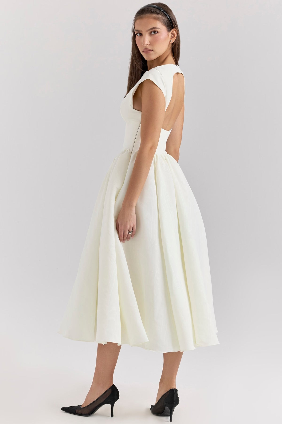 Aspen | High Waist Midi Dress