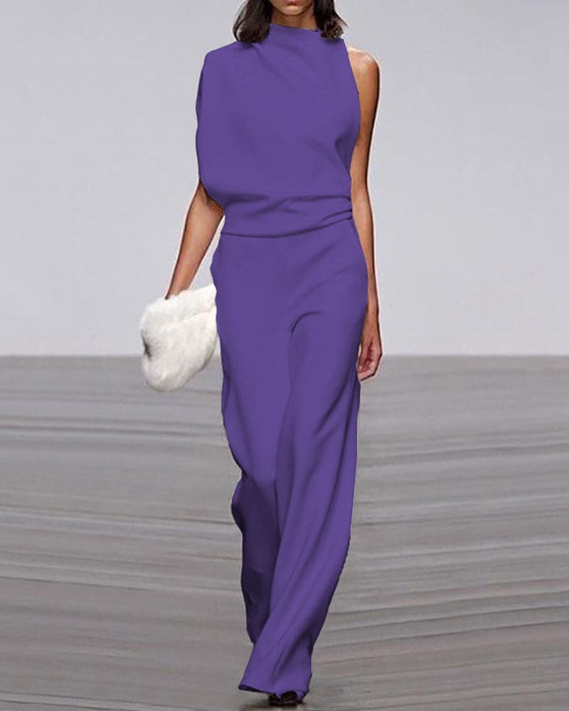Kate | Elegant High Neck Jumpsuit