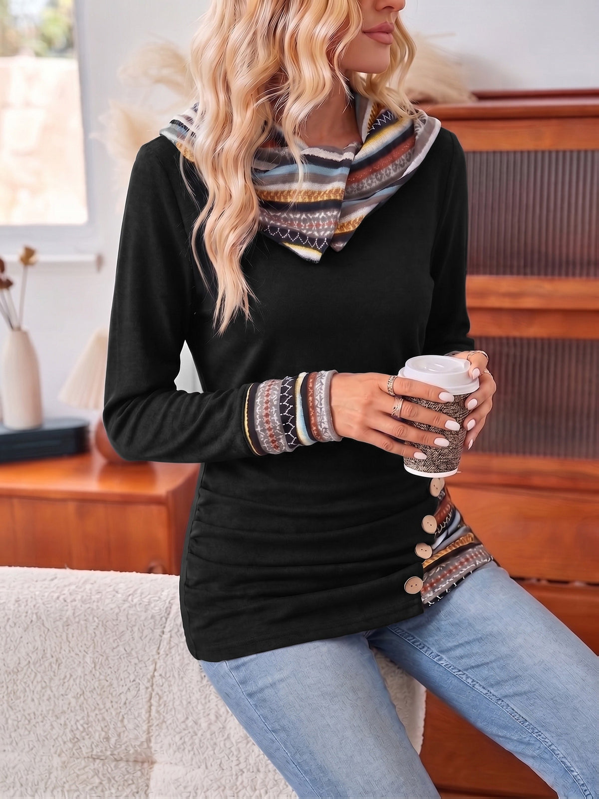 Women's Long-Sleeve Top, Long Sleeve - view 6