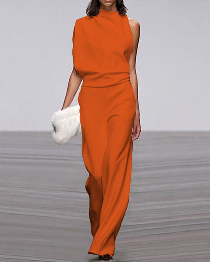 Kate | Elegant High Neck Jumpsuit