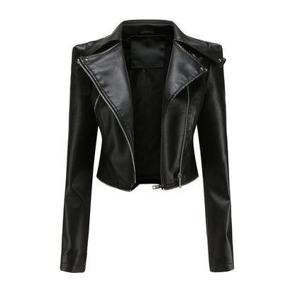 Bruna | Elegant Leather Jacket