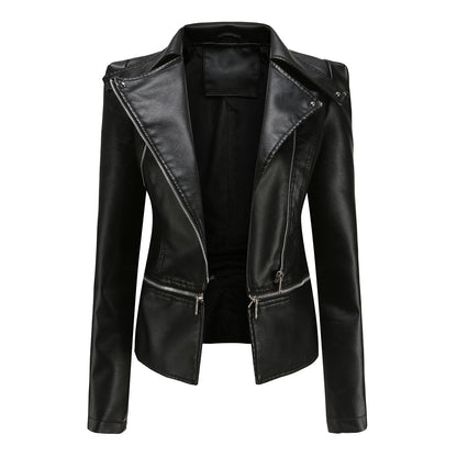 Bruna | Elegant Leather Jacket