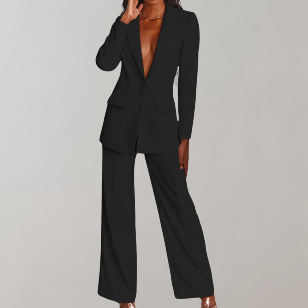 Gretel | Elegant Two-Piece Set: Blazer And Trousers