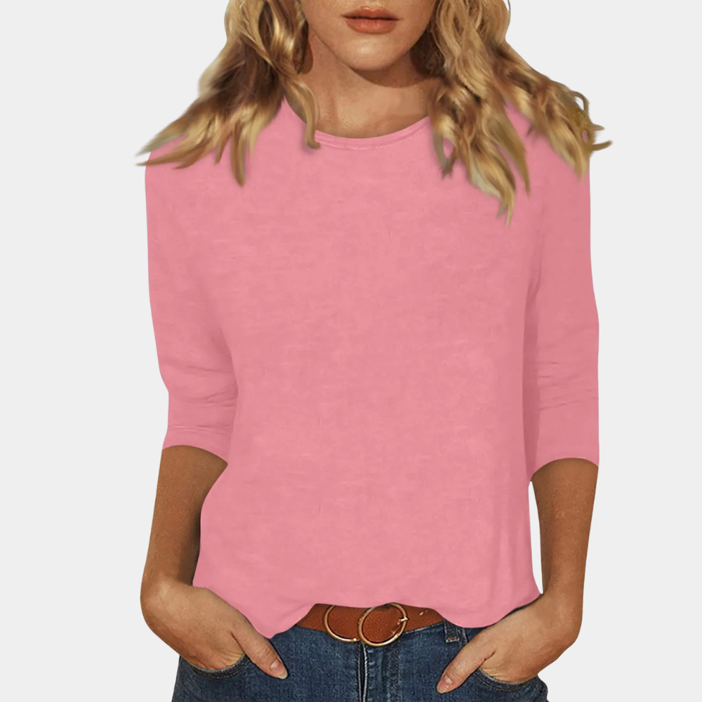 Women's Long Sleeve Blouse, Button-Up Shirt