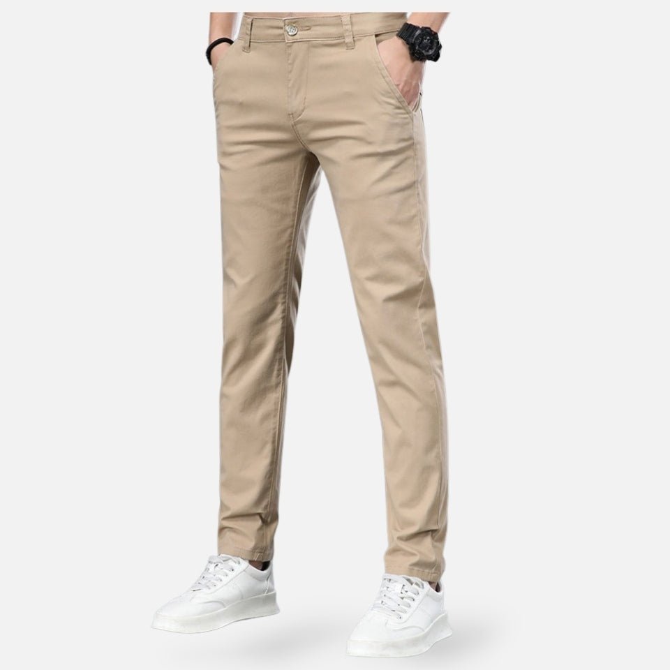 Men's Slim-Fit Flats with Straight-Leg - view 4