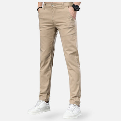 Men's Slim-Fit Flats with Straight-Leg - view 4