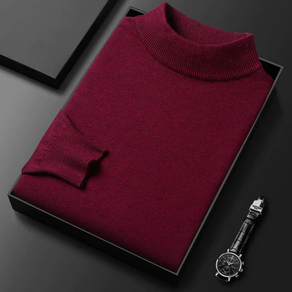 Men's Jumper with Roll Neck - view 9
