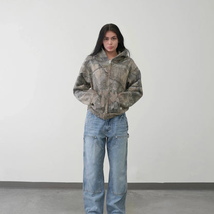 Benjamin | Unisex Camouflage Print Sweatshirt