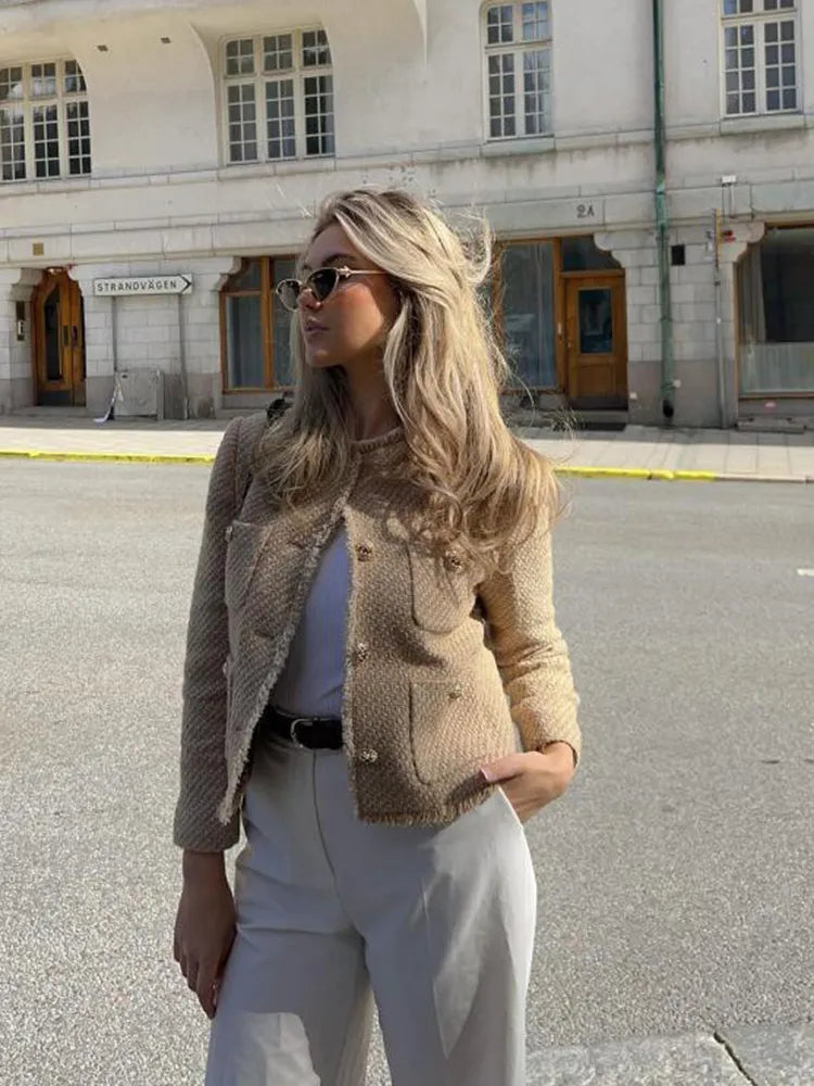 Asia | Elegant Tweed Jacket