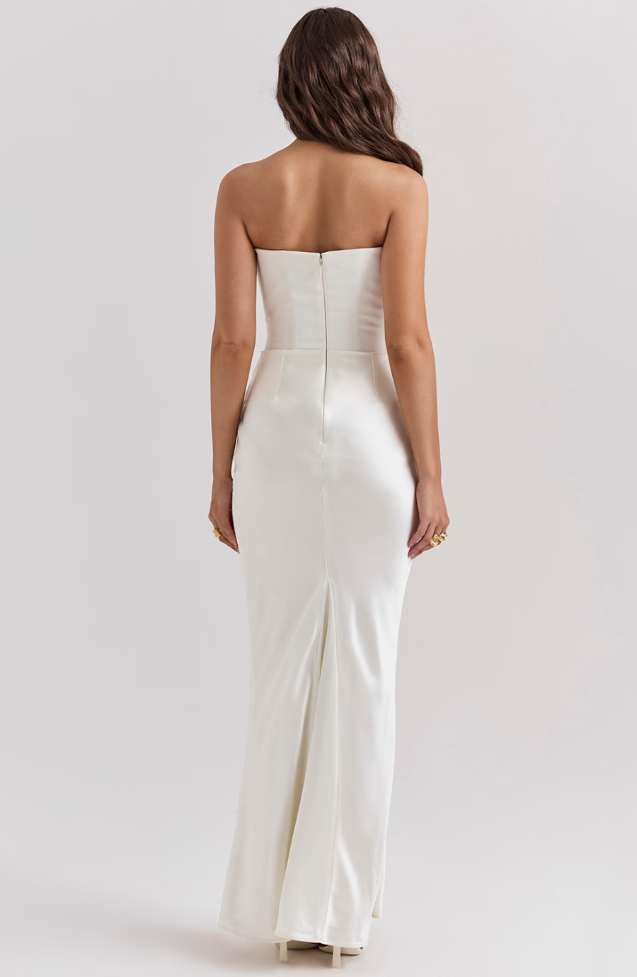 Shayla | Elegant Sleeveless Maxi Dress In Corset Style