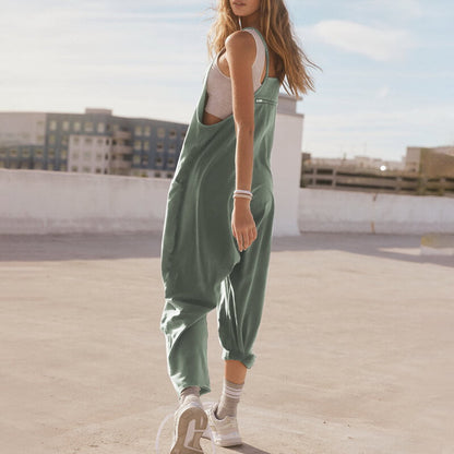 Antonella | Strap Dungaree Jumpsuit
