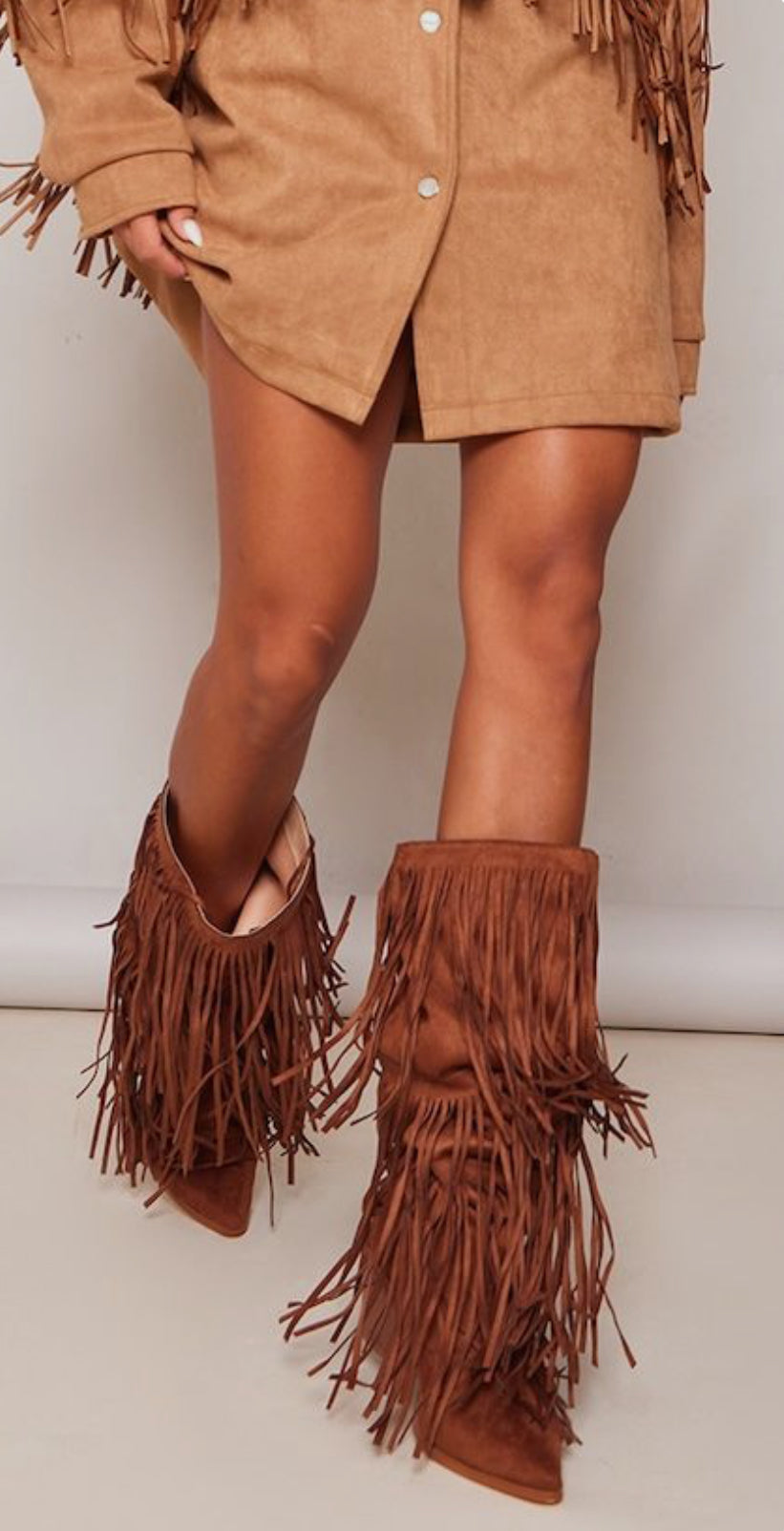 Andrey | Boho Boots with Fringes
