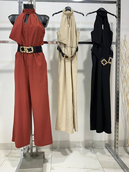 Karen | Elegant Wide-Leg Jumpsuit