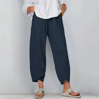 Darivelle | Trousers Tapered Elastic Waist Side Pockets