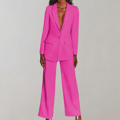 Gretel | Elegant Two-Piece Set: Blazer And Trousers