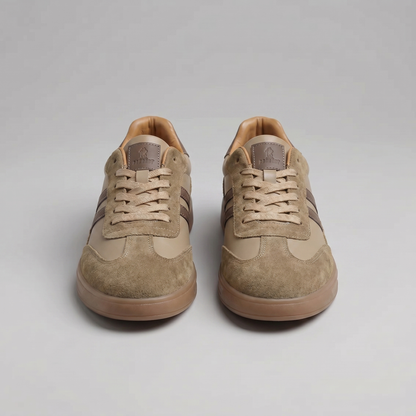 Men's Classic Retro Trainers, Lace-Up Sneakers - view 12