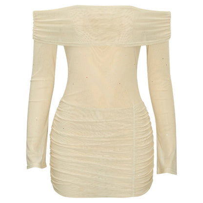 Colette | Mini Dress With Sheer Details