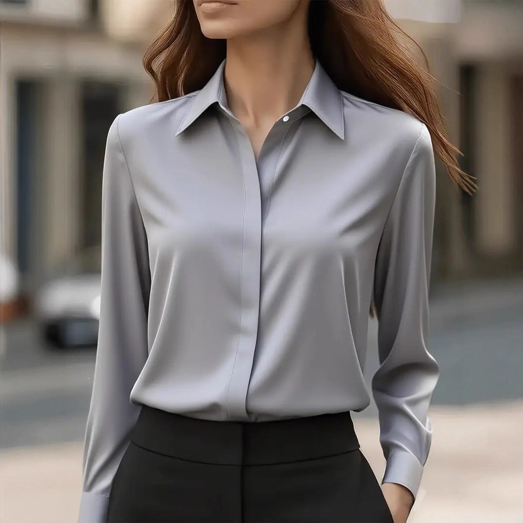 Women's Blouse, Button-Up Shirt - view 2