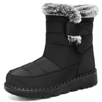 Women's Faux Fur Winter Boots, Anti-Slip Snow Boots