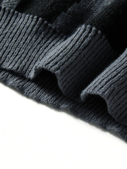 Men's Oversized Wool-Blend Jumper, Knitted Sweater - view 7