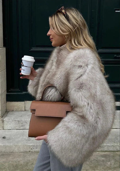 Grace | Faux Fur Coat