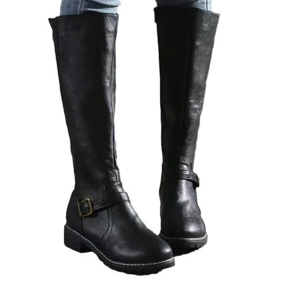 Women's Leather-Look Boots, Winter - view 6